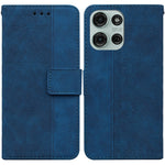 Custodia per telefono in pelle goffrata geometrica, For Motorola Moto G 5G 2025, For Motorola Moto G75 5G, For Motorola Moto G35, For Motorola Moto G55