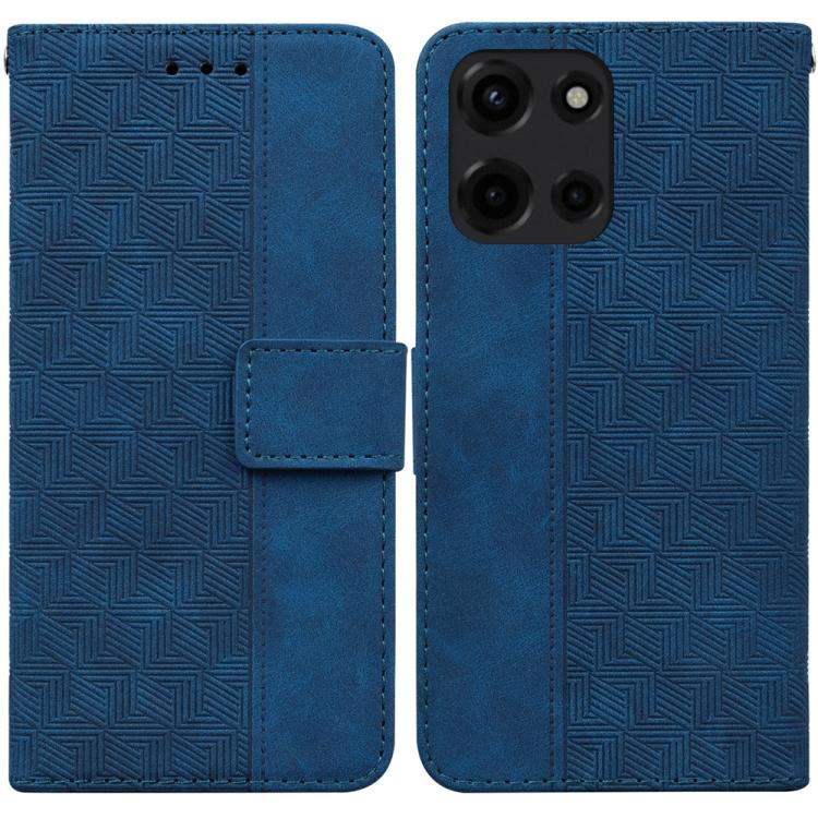 Custodia per telefono in pelle goffrata geometrica, For Motorola Moto G 5G 2025, For Motorola Moto G75 5G, For Motorola Moto G35, For Motorola Moto G55