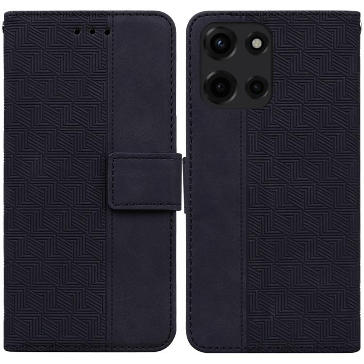 Custodia per telefono in pelle goffrata geometrica, For Motorola Moto G 5G 2025, For Motorola Moto G75 5G, For Motorola Moto G35, For Motorola Moto G55