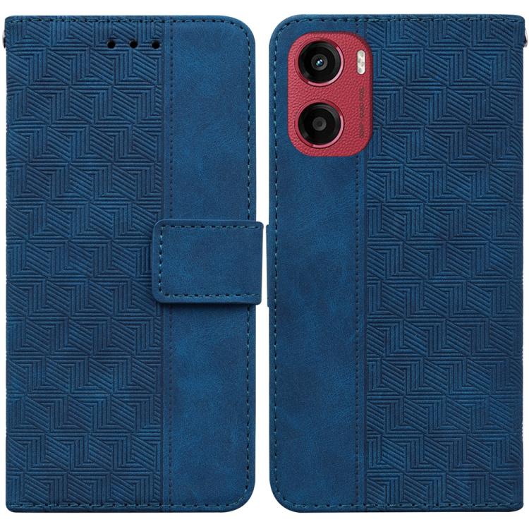 Custodia per telefono in pelle goffrata geometrica, For Motorola Moto G86 5G, For Motorola Edge 60 Fusion / Edge 5G 2025, For Motorola Moto G05 / E15, For Motorola Moto G15