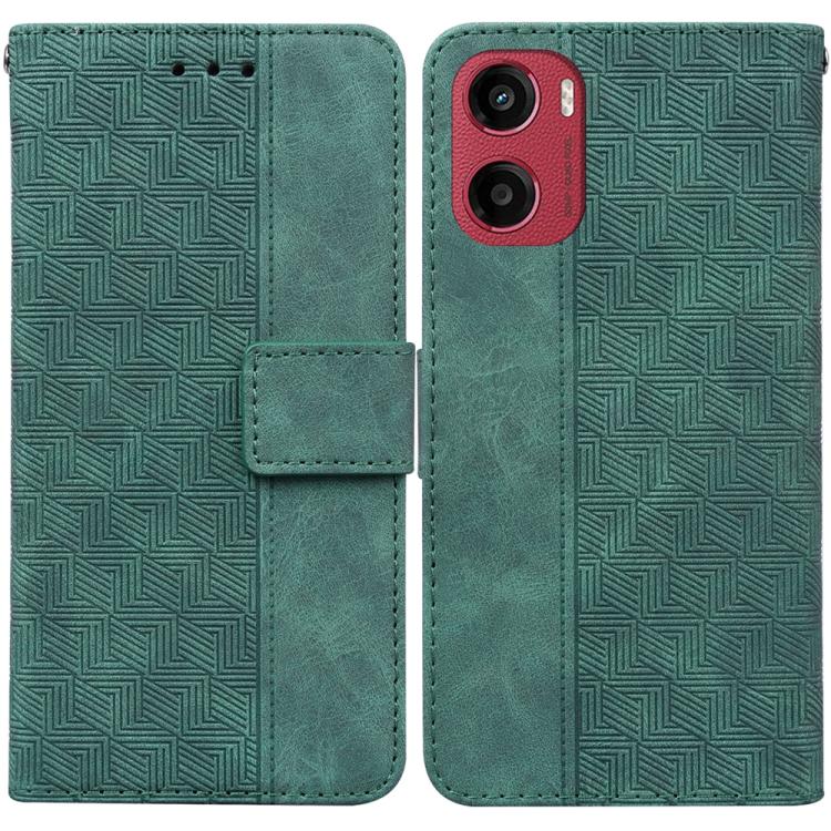 Custodia per telefono in pelle goffrata geometrica, For Motorola Moto G86 5G, For Motorola Edge 60 Fusion / Edge 5G 2025, For Motorola Moto G05 / E15, For Motorola Moto G15