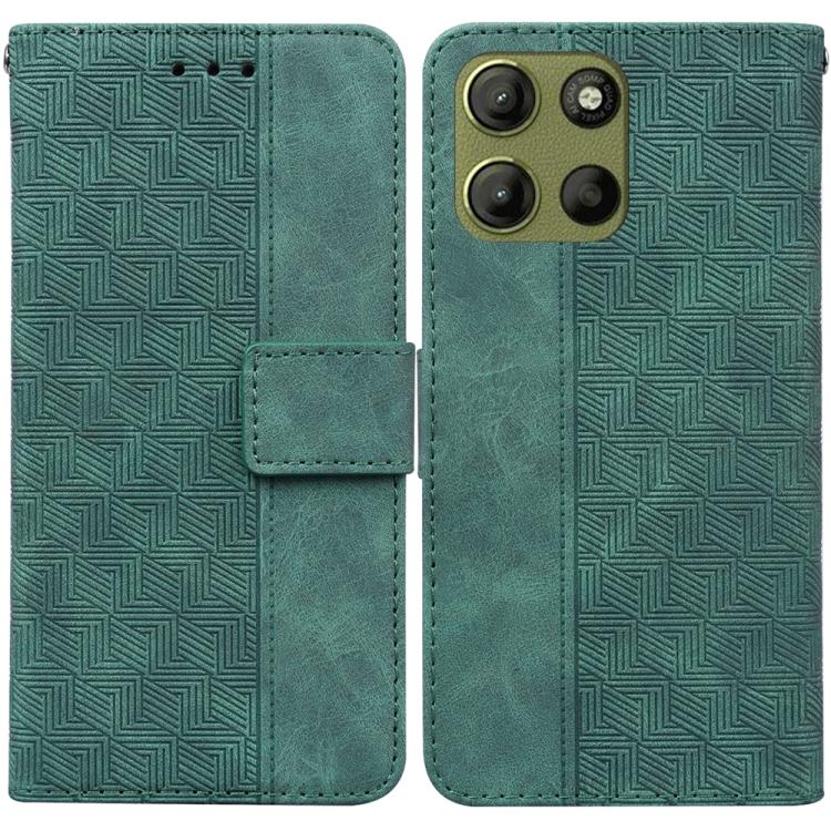 Custodia per telefono in pelle goffrata geometrica, For Motorola Moto G86 5G, For Motorola Edge 60 Fusion / Edge 5G 2025, For Motorola Moto G05 / E15, For Motorola Moto G15