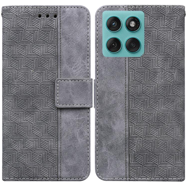 Custodia per telefono in pelle goffrata geometrica, For Motorola Moto G86 5G, For Motorola Edge 60 Fusion / Edge 5G 2025, For Motorola Moto G05 / E15, For Motorola Moto G15