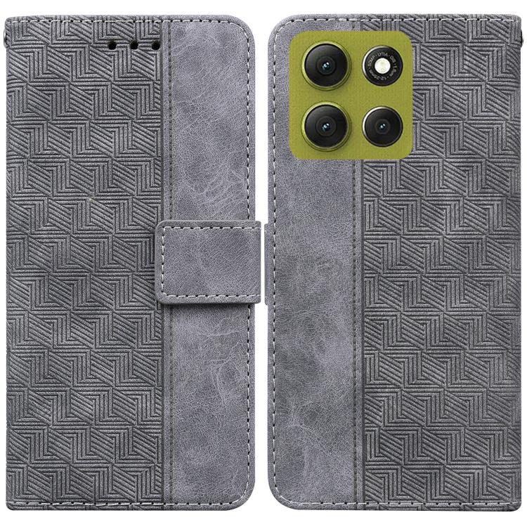 Custodia per telefono in pelle goffrata geometrica, For Motorola Moto G86 5G, For Motorola Edge 60 Fusion / Edge 5G 2025, For Motorola Moto G05 / E15, For Motorola Moto G15