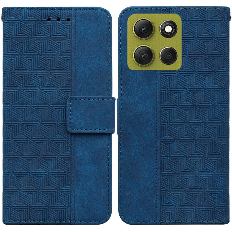 Custodia per telefono in pelle goffrata geometrica, For Motorola Moto G86 5G, For Motorola Edge 60 Fusion / Edge 5G 2025, For Motorola Moto G05 / E15, For Motorola Moto G15