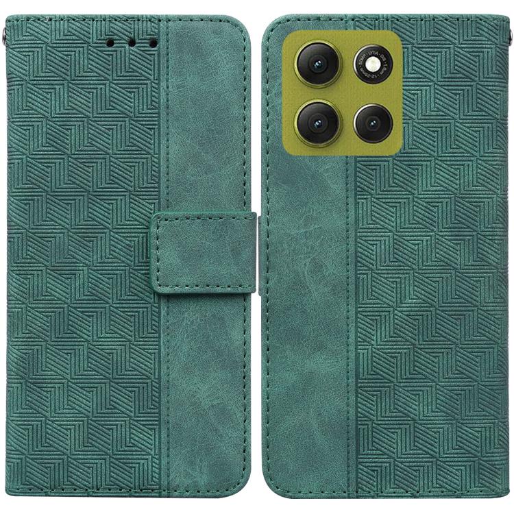 Custodia per telefono in pelle goffrata geometrica, For Motorola Moto G86 5G, For Motorola Edge 60 Fusion / Edge 5G 2025, For Motorola Moto G05 / E15, For Motorola Moto G15