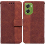 Custodia per telefono in pelle goffrata geometrica, For Motorola Moto G Max / G87 / G77 / G67 5G, For Motorola Edge 70 Fusion 5G, For Motorola Moto G06 4G, For Motorola Moto G56 5G / G66j 5G / G66y 5G