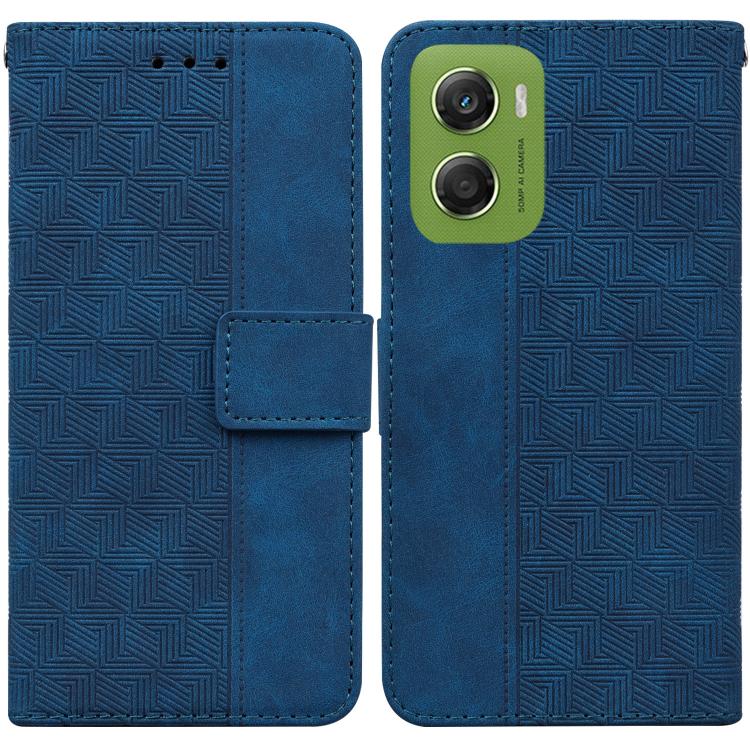Custodia per telefono in pelle goffrata geometrica, For Motorola Moto G Max / G87 / G77 / G67 5G, For Motorola Edge 70 Fusion 5G, For Motorola Moto G06 4G, For Motorola Moto G56 5G / G66j 5G / G66y 5G