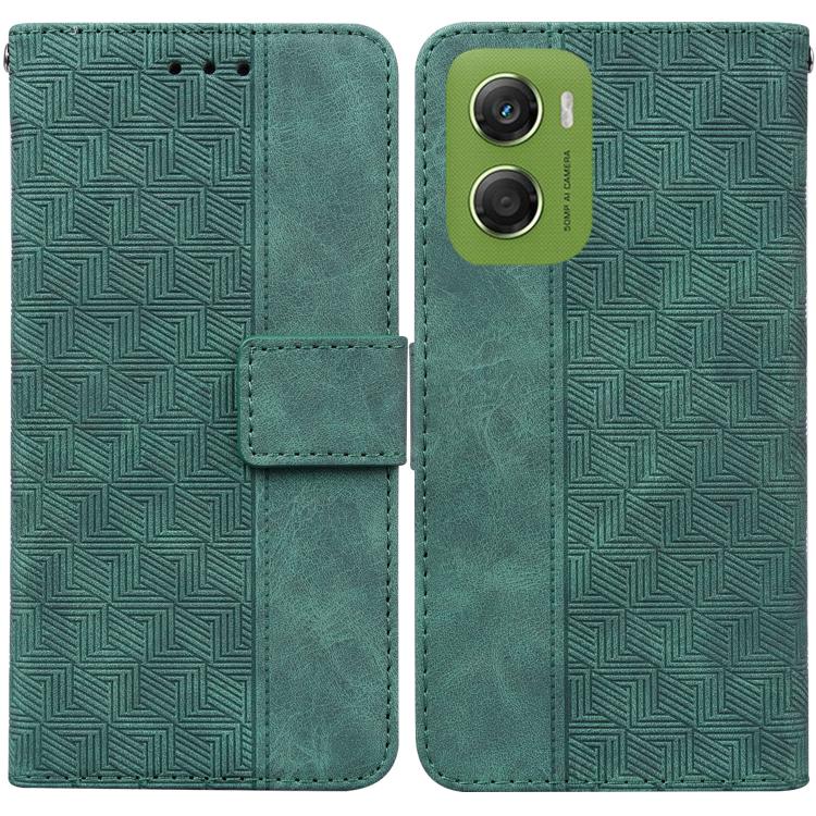 Custodia per telefono in pelle goffrata geometrica, For Motorola Moto G Max / G87 / G77 / G67 5G, For Motorola Edge 70 Fusion 5G, For Motorola Moto G06 4G, For Motorola Moto G56 5G / G66j 5G / G66y 5G