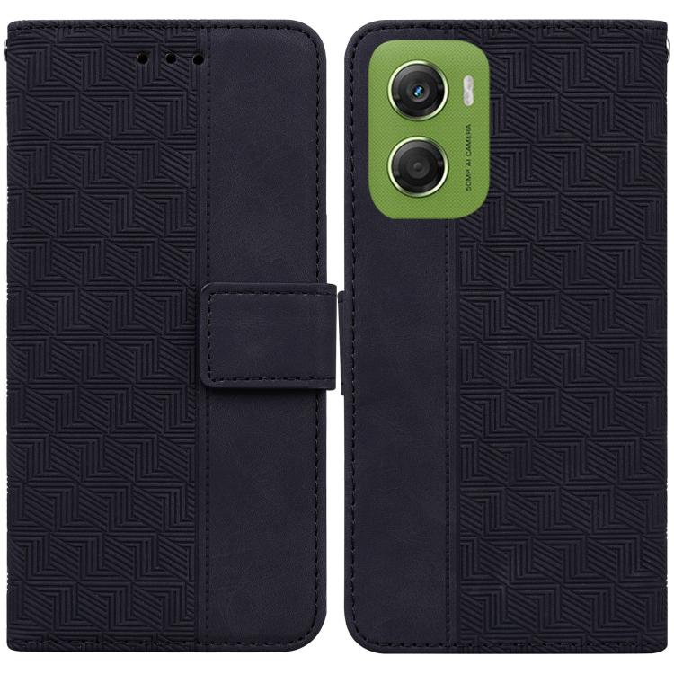 Custodia per telefono in pelle goffrata geometrica, For Motorola Moto G Max / G87 / G77 / G67 5G, For Motorola Edge 70 Fusion 5G, For Motorola Moto G06 4G, For Motorola Moto G56 5G / G66j 5G / G66y 5G