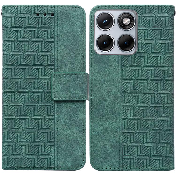 Custodia per telefono in pelle goffrata geometrica, For Motorola Moto G Max / G87 / G77 / G67 5G, For Motorola Edge 70 Fusion 5G, For Motorola Moto G06 4G, For Motorola Moto G56 5G / G66j 5G / G66y 5G