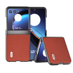 Custodia per cellulare ABEL Haze Texture PU, For Motorola Razr 40, For Motorola Razr 40 Ultra