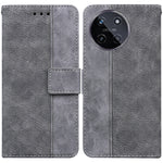 Custodia per telefono in pelle goffrata geometrica, For Realme 12 Pro+ Global, For Realme C67 4G Global, For Realme 11 4G Global, For Realme 11 5G/Narzo 60 India Version