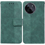 Custodia per telefono in pelle goffrata geometrica, For Realme 12 Pro+ Global, For Realme C67 4G Global, For Realme 11 4G Global, For Realme 11 5G/Narzo 60 India Version