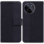 Custodia per telefono in pelle goffrata geometrica, For Realme 12 Pro+ Global, For Realme C67 4G Global, For Realme 11 4G Global, For Realme 11 5G/Narzo 60 India Version