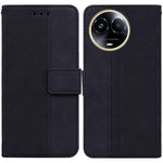 Custodia per telefono in pelle goffrata geometrica, For Realme 11 5G Global, For Realme 11 Pro / 11 Pro+ / Narzo 60 Pro, For Realme C53 / Narzo N53, For Realme C65 4G