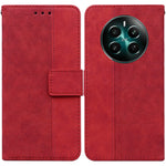 Custodia per telefono in pelle goffrata geometrica, For Realme GT 6 / GT 6T / GT Neo6, For Realme C61 / C63 / Note 60, For Realme 12 5G, For Realme 12+