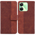 Custodia per telefono in pelle goffrata geometrica, For Realme GT 6 / GT 6T / GT Neo6, For Realme C61 / C63 / Note 60, For Realme 12 5G, For Realme 12+