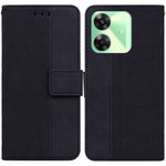 Custodia per telefono in pelle goffrata geometrica, For Realme GT 6 / GT 6T / GT Neo6, For Realme C61 / C63 / Note 60, For Realme 12 5G, For Realme 12+