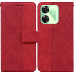 Custodia per telefono in pelle goffrata geometrica, For Realme GT 6 / GT 6T / GT Neo6, For Realme C61 / C63 / Note 60, For Realme 12 5G, For Realme 12+
