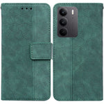 Custodia per telefono in pelle goffrata geometrica, For Realme 14 Pro+, For Realme 14 Pro, For Realme C75, For Realme 13+ Global