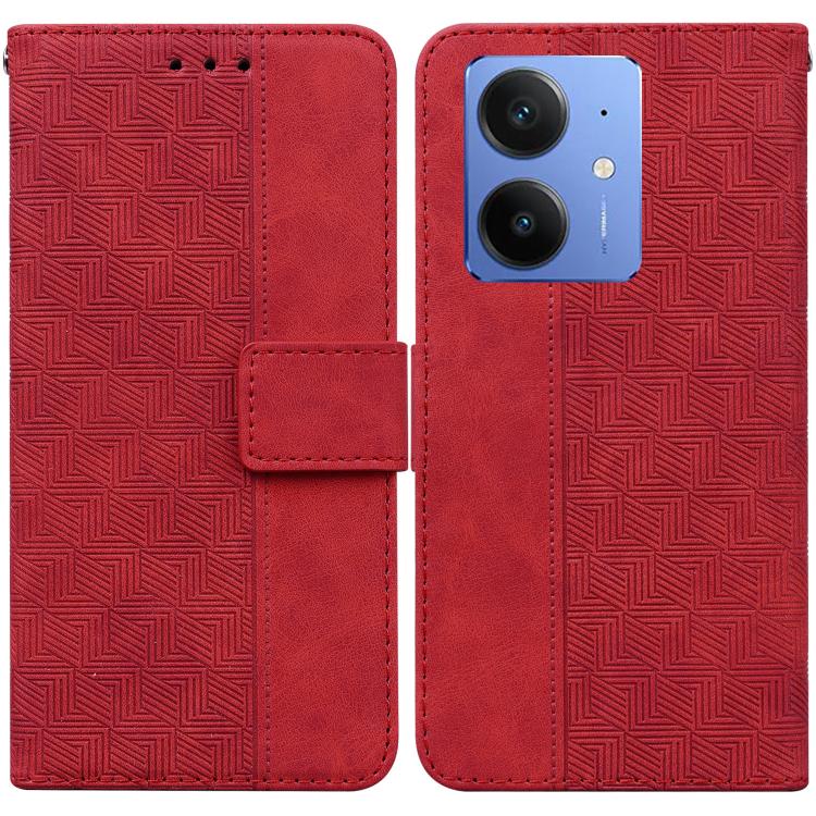 Custodia per telefono in pelle goffrata geometrica, For Realme Narzo 80 Lite 4G / C71 India, For Realme 15 5G / Realme 15 Pro 5G, For Realme 14, For Realme Neo7 SE