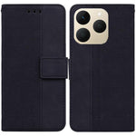 Custodia per telefono in pelle goffrata geometrica, For Realme 16 5G, For Realme 16 Pro+ 5G, For Realme 16 Pro 5G, For Realme 15T 5G