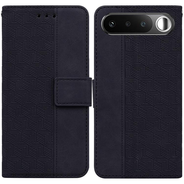 Custodia per telefono in pelle goffrata geometrica, For Realme 16 5G, For Realme 16 Pro+ 5G, For Realme 16 Pro 5G, For Realme 15T 5G