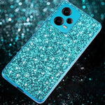 Custodia per telefono in TPU antiurto con polvere glitterata, For Xiaomi Redmi Note 12 4G/5G Global, For Xiaomi Redmi Note 12 Pro 5G Global