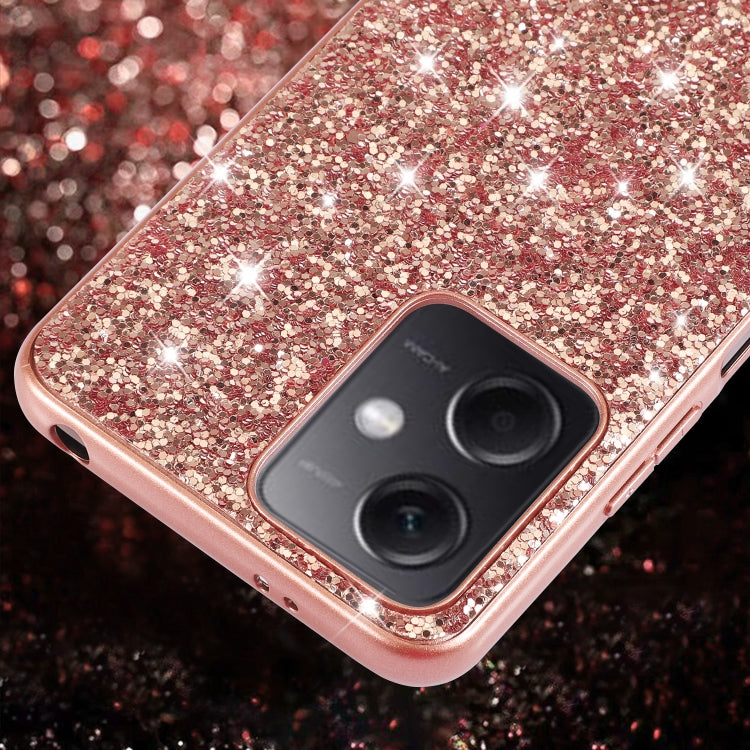 Custodia per telefono in TPU antiurto con polvere glitterata, For Xiaomi Redmi Note 12 4G/5G Global, For Xiaomi Redmi Note 12 Pro 5G Global