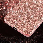 Custodia per telefono in TPU antiurto con polvere glitterata, For Xiaomi Redmi Note 12 4G/5G Global, For Xiaomi Redmi Note 12 Pro 5G Global