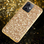 Custodia per telefono in TPU antiurto con polvere glitterata, For Xiaomi Redmi Note 12 4G/5G Global, For Xiaomi Redmi Note 12 Pro 5G Global