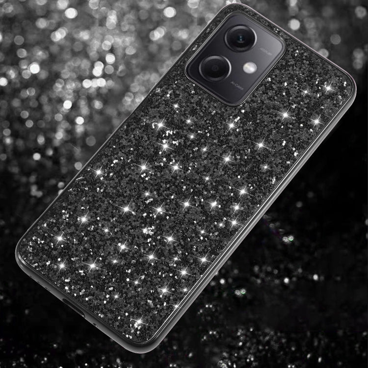 Custodia per telefono in TPU antiurto con polvere glitterata, For Xiaomi Redmi Note 12 4G/5G Global, For Xiaomi Redmi Note 12 Pro 5G Global