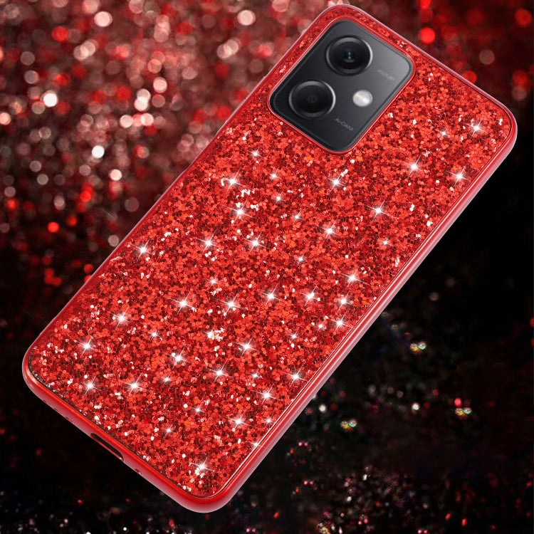 Custodia per telefono in TPU antiurto con polvere glitterata, For Xiaomi Redmi Note 12 4G/5G Global, For Xiaomi Redmi Note 12 Pro 5G Global