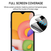 Pellicola in vetro temperato a schermo intero con colla intera da 25 pezzi, For Samsung Galaxy A01, For Samsung Galaxy A21s, For Samsung Galaxy A70, For Samsung Galaxy M01, For Xiaomi Redmi 9                                                             ...