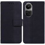Custodia per telefono in pelle goffrata geometrica, For OPPO Reno10 5G Global/Reno10 Pro Global, For OPPO A78 4G, For OPPO A98 5G / F23 5G India