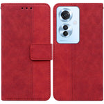 Custodia per telefono in pelle goffrata geometrica, For OPPO A3 Pro 5G, For OPPO F25 Pro 5G Global, For OPPO Reno11 F Global, For OPPO Reno11 Global