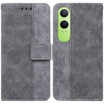 Custodia per telefono in pelle goffrata geometrica, For OPPO Reno12 Pro 5G Global, For OPPO Reno12 5G Global, For OPPO K12x, For OPPO A60 4G