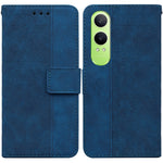 Custodia per telefono in pelle goffrata geometrica, For OPPO Reno12 Pro 5G Global, For OPPO Reno12 5G Global, For OPPO K12x, For OPPO A60 4G