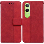 Custodia per telefono in pelle goffrata geometrica, For OPPO Reno12 Pro 5G Global, For OPPO Reno12 5G Global, For OPPO K12x, For OPPO A60 4G