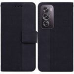 Custodia per telefono in pelle goffrata geometrica, For OPPO Reno12 Pro 5G Global, For OPPO Reno12 5G Global, For OPPO K12x, For OPPO A60 4G