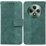 Custodia per telefono in pelle goffrata geometrica, For OPPO Reno13 Pro Global, For OPPO Reno13 Global, For OPPO Reno13 F 4G / 5G, For OPPO Reno12 F 5G