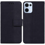Custodia per telefono in pelle goffrata geometrica, For OPPO Reno13 Pro Global, For OPPO Reno13 Global, For OPPO Reno13 F 4G / 5G, For OPPO Reno12 F 5G