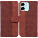 Custodia per telefono in pelle goffrata geometrica, For OPPO A6 / A6s / A6t / A6x 4G / 5G Global, For OPPO Reno15 Pro Max 5G / Reno15 Pro India, For OPPO Reno15 Pro 5G / Reno15 Pro Mini 5G, For OPPO Reno15 F 5G Global