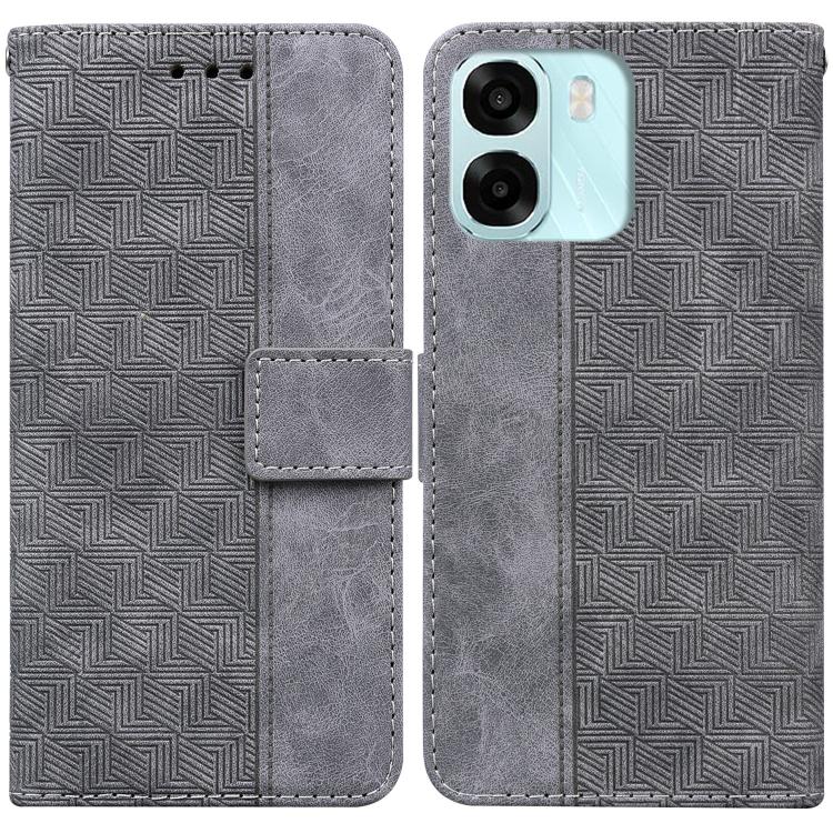 Custodia per telefono in pelle goffrata geometrica, For OPPO A6 / A6s / A6t / A6x 4G / 5G Global, For OPPO Reno15 Pro Max 5G / Reno15 Pro India, For OPPO Reno15 Pro 5G / Reno15 Pro Mini 5G, For OPPO Reno15 F 5G Global