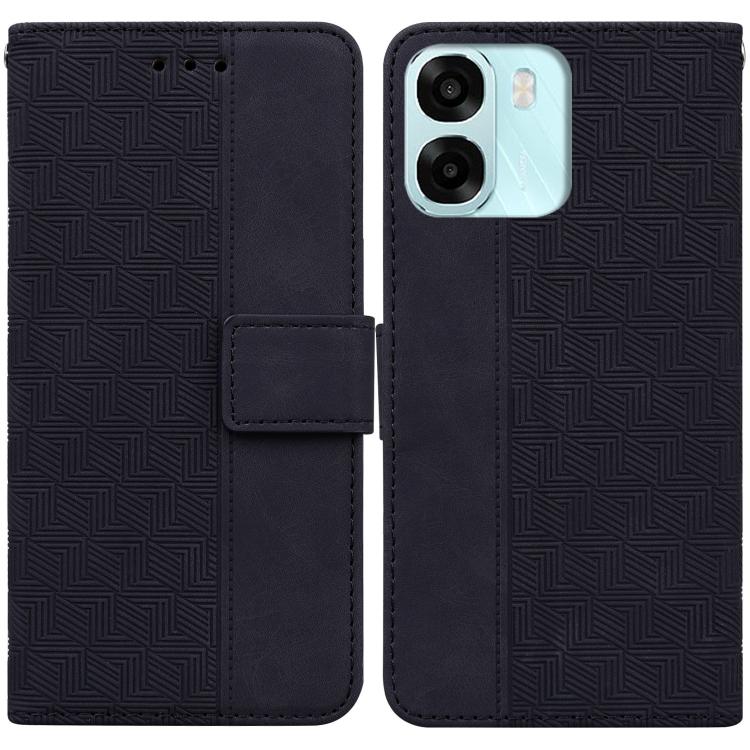 Custodia per telefono in pelle goffrata geometrica, For OPPO A6 / A6s / A6t / A6x 4G / 5G Global, For OPPO Reno15 Pro Max 5G / Reno15 Pro India, For OPPO Reno15 Pro 5G / Reno15 Pro Mini 5G, For OPPO Reno15 F 5G Global