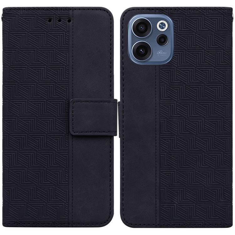 Custodia per telefono in pelle goffrata geometrica, For OPPO A6 / A6s / A6t / A6x 4G / 5G Global, For OPPO Reno15 Pro Max 5G / Reno15 Pro India, For OPPO Reno15 Pro 5G / Reno15 Pro Mini 5G, For OPPO Reno15 F 5G Global