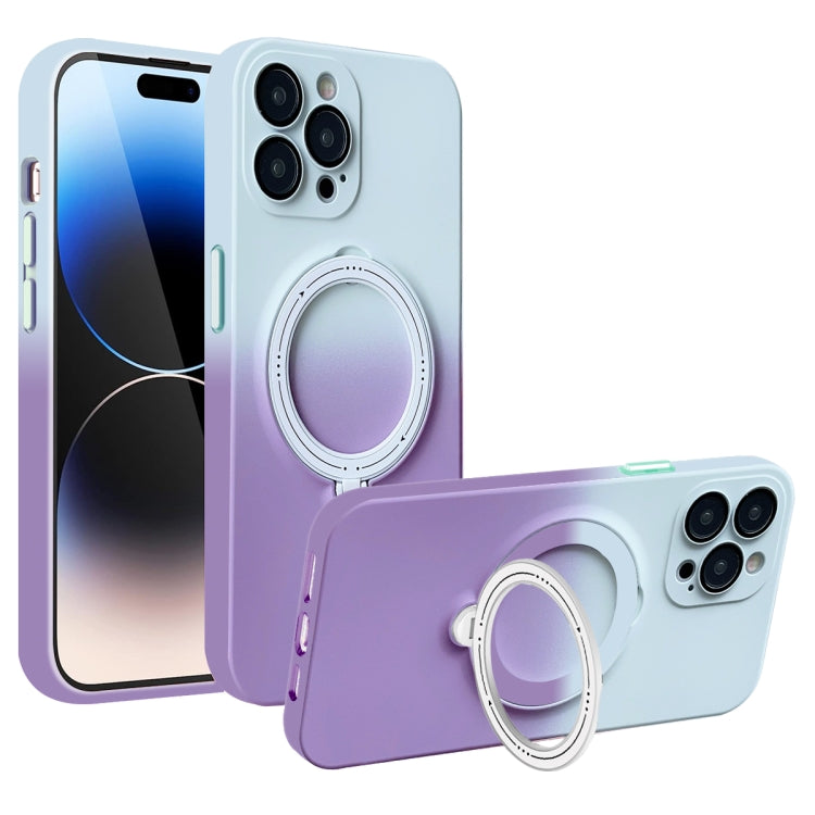 Custodia per telefono in TPU sfumato con supporto MagSafe, For iPhone 14 Plus, For iPhone 14, For iPhone 14 Pro, For iPhone 14 Pro Max