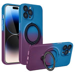 Custodia per telefono in TPU sfumato con supporto MagSafe, For iPhone 14 Plus, For iPhone 14, For iPhone 14 Pro, For iPhone 14 Pro Max