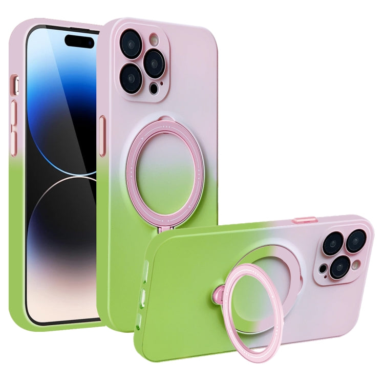 Custodia per telefono in TPU sfumato con supporto MagSafe, For iPhone 14 Plus, For iPhone 14, For iPhone 14 Pro, For iPhone 14 Pro Max